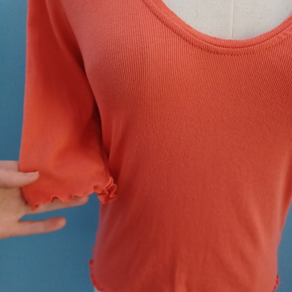 Free People intimately L scallop edge crop top - Picture 6 of 10